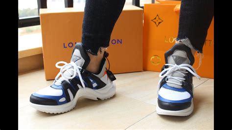 louis vuitton archlight on feet|louis vuitton archlight review.